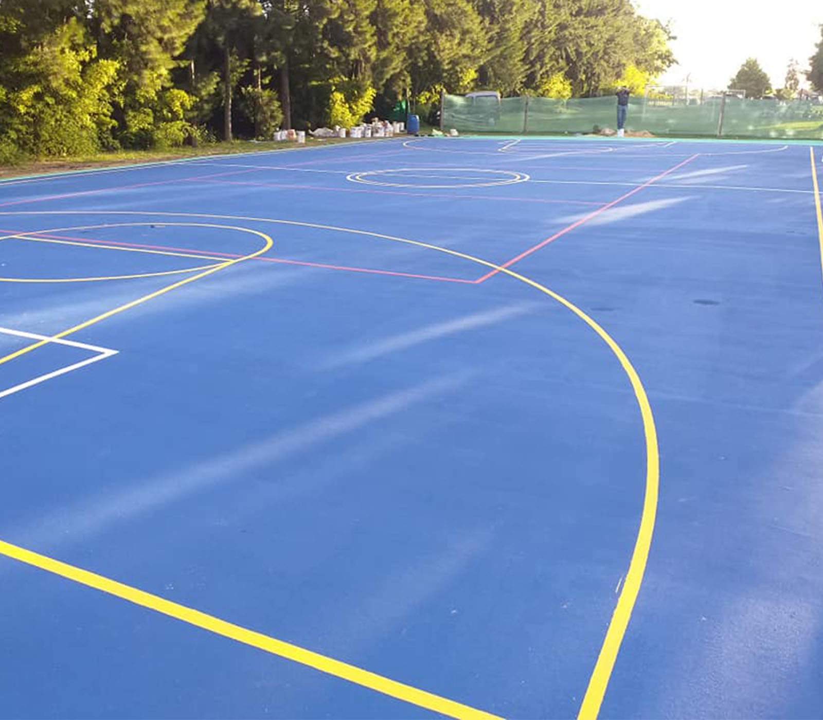 Cancha de tenis polvo de ladrillo Buenos Aires - Tenis Point