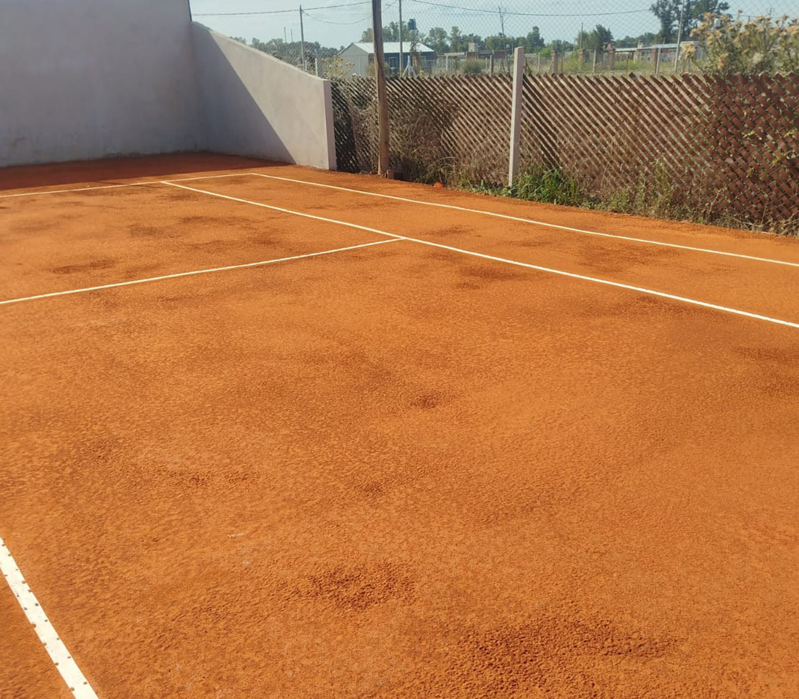 Cancha de tenis resort Mendoza - Tenis Point